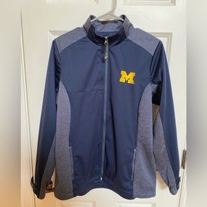 NWOT University of Michigan Antigua Women’s Full-Zip Jacket - Size Large